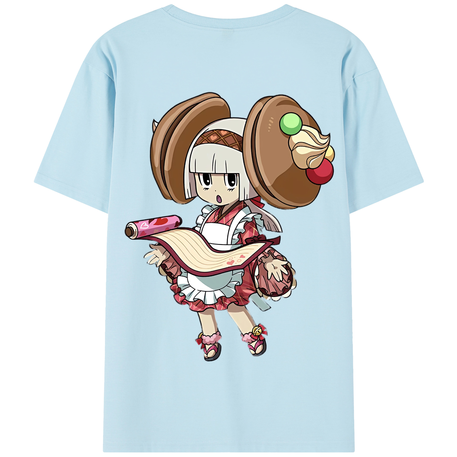 （画像用） 妖怪ウォッチ Yo-kai Watch 綿100％半袖Tシャツ（背面プリント）